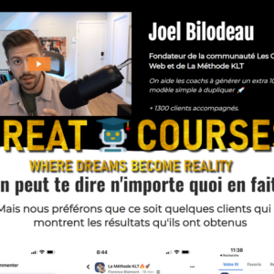 Buy La Méthode KLT Elite CEO De Joel Bilodeau