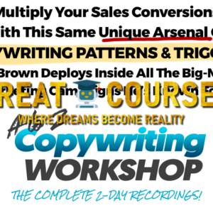 Buy A-Z Copywriting Workshop By Todd Brown