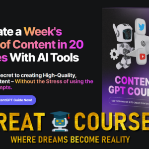 Buy ContentGPT Course By Harsh Makadia