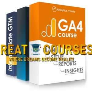 Buy GA4 Course Two Google Tag Manager Courses