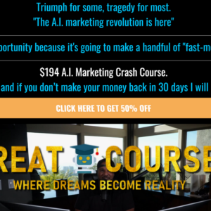 Buy A.I. Marketing Crash Course By Billy Gene