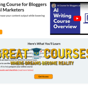 Buy Geoff Cudd AI Writing Course for Bloggers & Digital Marketers