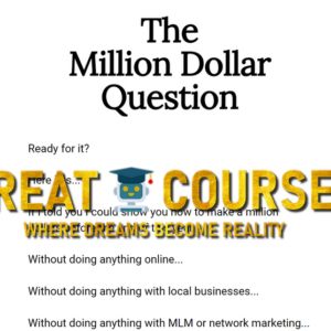 Buy The Million Dollar Question By Duston McGroarty