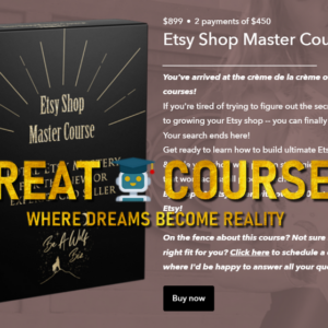 Buy Etsy Shop Master Course By Brittany Lewis