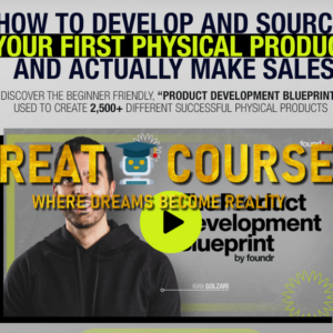 Buy The Product Development Blueprint By Kian Golzari Foundr