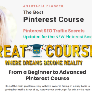 Buy Pinterest SEO Traffic Secrets By Anastasia Blogger