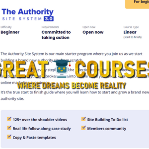 Buy The Authority Site System 3.0 By Authority Hacker